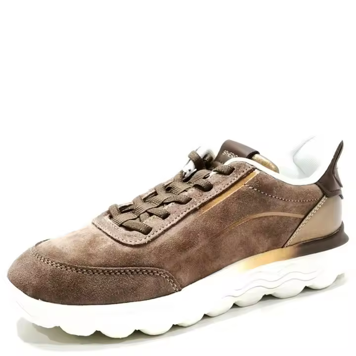 Zapatillas Geox modelo Spherica Plus "Taupe" para Mujer en color Marron - 1