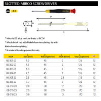 Destornillador Eléctrico Mini Stanley 1-Piece Precisión Mini Para Reparación Herramienta De Destornillado S2 Acero Cabezas De Destornillo De Tamaño Diferente Con Mango Magnético - details 5