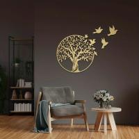 Arte De Pared En Metal - Árbol De La Vida Para Jardín Exterior | Regalo Elegante De Aniversario Y Decoración Para El Hogar - details 3
