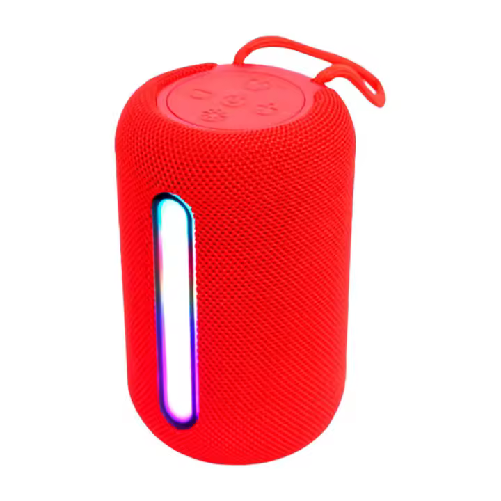 Altavoz Inalámbrico GTS-2072 AuraSound – Diseño Cilíndrico Minimalista con Sonido HiFi, FM y RGB - 1