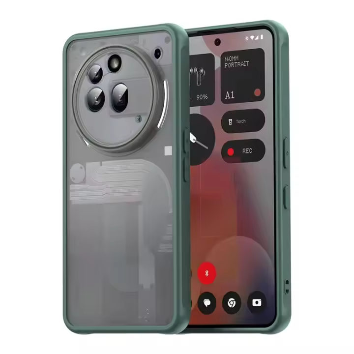 Funda De Teléfono Nuevo Armadura Bumper Antigolpes Para Nothing Phone 3a pro 5G Cubierta Rígida De Silicona Resistente a Huellas Y Anti-Reflejos - 1
