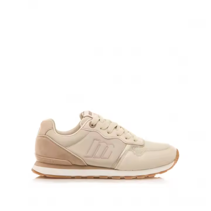 MUSTANG 60441 C57212 Zapatillas deportivas mujer 34412 25V DEPORTIVO "M" CORDON HUESO/NUDE - 1