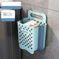 Cesta De Ropa De Baño Plegable Y De Pared Para Almacenamiento De Ropa Sucia Organizador De Lavandería Familiar Material Ecológico Plástico Y Cemento - details 13