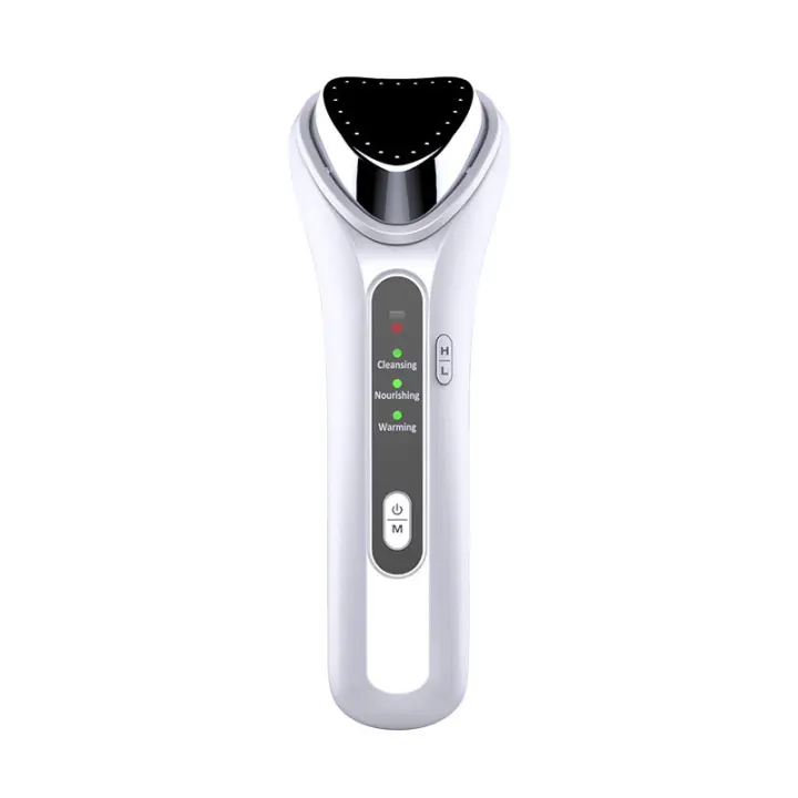 Dispositivo De Rejuvenecimiento De Piel Ultrasónico Para El Hogar Equipo De Cuidado De Belleza Instrumento Facial USB Recargable Plástico - 1