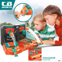 Juego de mesa baloncesto c/cancha doble, marcador y 6 pelotas CB Sports - details 2