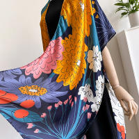 Nueva Bufanda De Mujer IROJEFF 2024 Verano Delgada ImpresiónPremium Chiffón Pañuelo Musulmán Paisley Chal Sobre Raya De Seda - details 10