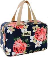 Neceser para mujer neceser portátil neceser grande organizador de artículos de tocador kit de niñas bolsa viaje de lavado - details 0