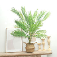 Kahaul Hoja De Palma Artificial Grande 60-125CM Ramo De Árbol Tropical Para Decoración De Hogar Jardín Y Navidad Material Plástico - details 6