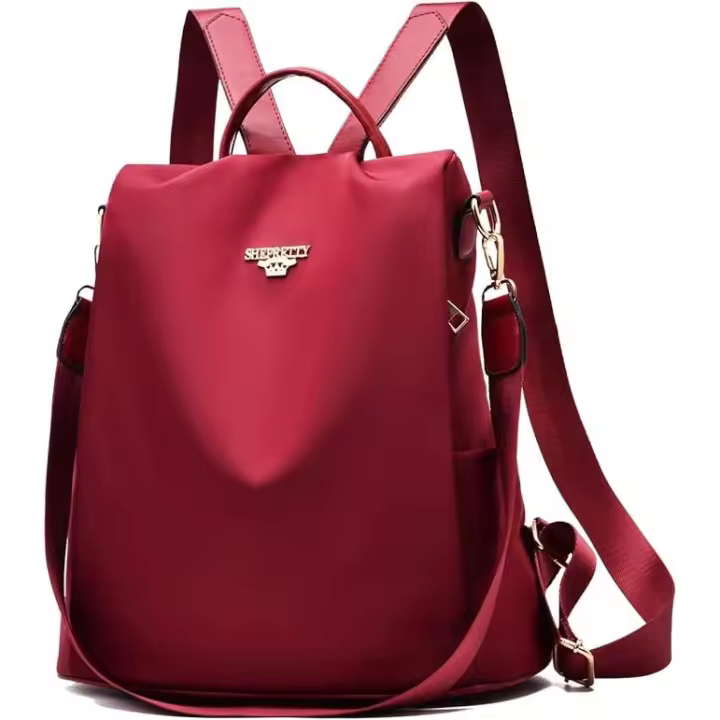 Mochila antirrobo Impermeable para Mujer,Mochila de cuero suave antirrobo, versátil y moderna, con un solo hombro, para mujer - 1
