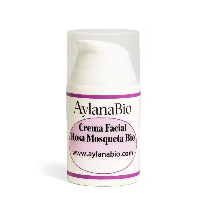 Aylanabio - Crema Facial Nutritiva de Rosa Mosqueta BIO | Día y Noche | Hidratación y Regeneración para Piel Seca | Artesanal Certificada BioVidaSana - 1
