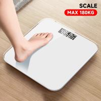 Báscula De Peso Digital De Baño Precisión Alta Cuerpo De Plástico Pantalla LCD Pilas Eléctricas Escala Digital Para El Hogar - details 7