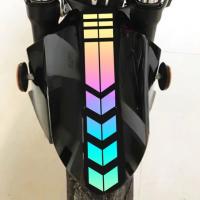 Pegatinas De Estriado Para Motocicleta Universal Impermeables Y Resistentes Al Aceite Cinta Reflejante Para Faros Accesorios De Moto - details 0