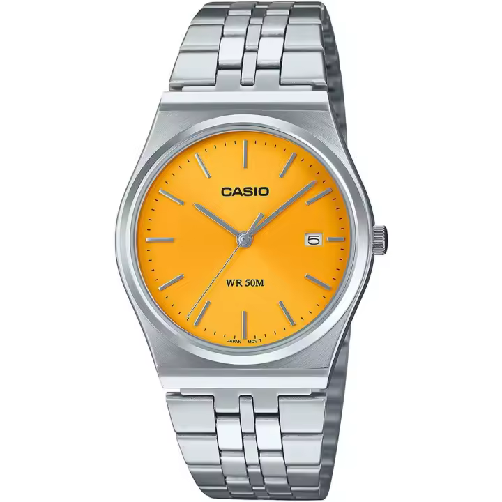 reloj clásico hombre Casio MTP-1302D-9AVT 44,2 × 38,5 × 9,2 mm 50m WR correa de acero - 1