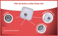 Banner - Pila maxell de boton oxido plata 319 SR527SW