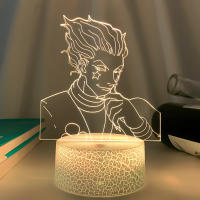 Lámpara De Noche LED USB Anime Hunter X Hunter Luz Táctil Para Niños Decoración 3D Lámpara Hisoka Iluminación Para El Dormitorio - details 14