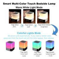 Lámpara de noche with Bluetooth y despertador, decorative Luz de noche para dormitorio, lámpara de Mesa que cambia de color, Gift para adolescentes, Niños, Regalos de Navidad para Mujeres - details 1