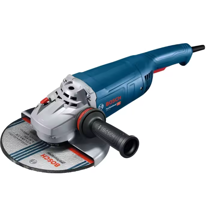 Bosch Professional GWS 22-180 J - Amoladora angular (2200 W, Ø 180 mm, Soft Start, en caja) - 1