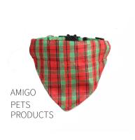Accesorios Para Mascotas Serie Navidad Collar De Navidad Con Nudo Flor Triangular Para Gatos Y Perros Añade Un Ambiente Festivo - details 13