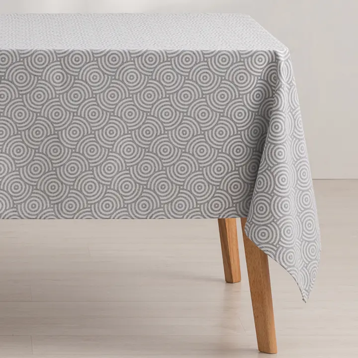 Gamusi Mantel antimanchas jacquard semilunares impermeable Ring - 1