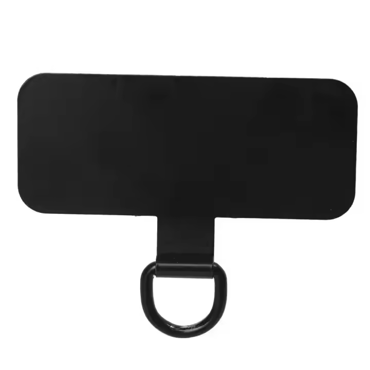 Lanyard De Teléfono Metálico Universal Goma De Parche Sujeción Para Tarjetas Y Celular Correa De Colgaje Tamaño Approx 47*20mm Unisex - 1