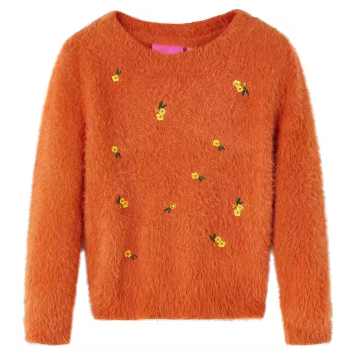 Jersey de punto infantil naranja 116 - 1