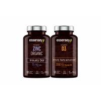 Pack Essensey Zinc Organic + Vitamina D3 2000 IU - details 2