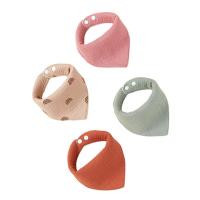 Babero para bebé, bufanda triangular, babero de alimentación y bufanda gruesa de terciopelo para el cuello - details 2