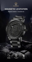 Reloj De Pulsera De Cuarzo Para Hombre FOXBOX Diseño De Cráneo Lujo Acero Inoxidable Deportivo Militar Resistente Al Agua Estilo Casual - details 0