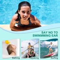 Tapones oidos Natación Niños, 3 Pares de Tapones Oidos Silicona Natacion,Tapones para los Oídos para nadar, surfear para Niños 6-14 Años - details 2