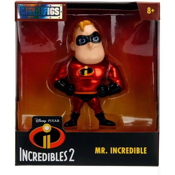 DISNEY PIXAR - Figura LOS INCREIBLES - Coleccionable - MR. INCREDIBLE - Regalo original - Mide 10 cm de altura - Recomendado mayores de 8 años - 1