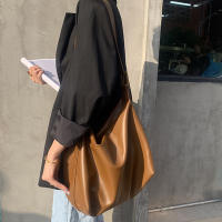 Bolso De Hombro Para Mujer Estilo Vintage En Cuero PU Gran Capacidad Casual Bolso Cruzado De Moda Tote Shopper Pillow Design - details 9