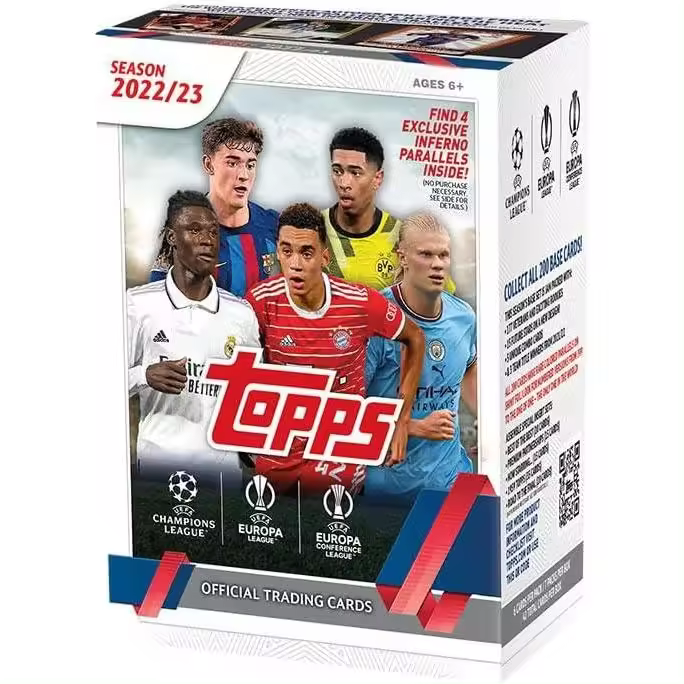 2022-23 TOPPS UEFA CLUB COMPETITIONS BLASTER BOX FLAGSHIP - 1