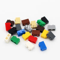 50pcs Moc 2877 Bloques De Construcción Compatible Con Partículas Lego Profilado Con Grille Modificado 1x2 Para Enlighten DIY Unisex - details 0