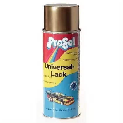 Spray Pintura Efecto Cromo Oro Prosol - 1