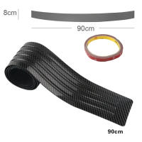 Protector De Puerta De Maletero De Coche Universal En Fibra De Carbono Banda De Protección Para Parachoques Y Puerta De Maletero Cubierta De Goma Moulde Para Coche - details 4