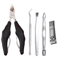 Juego De Tijeras Para Uñas De Acero Inoxidable Corrección De Uñas Del Pie Engrosadas Y Podología Herramienta De Manicura Y Pedicura - details 5