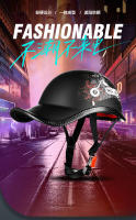 Gorro De Béisbol Eléctrico Universal Medio Gorro Retro De Respiro Ligero Y Transpirable Para Todas Las Estaciones Para Hombres Y Mujeres - details 0