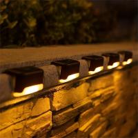 Lámparas De Paso Solares LED 4/8pcs Impermeables Para Exteriores Iluminación De Patio Jardín Camino Decorativo Con Luz Solar - details 3