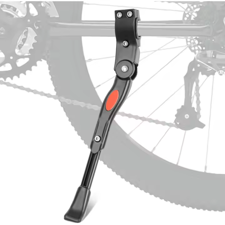 Pata de Cabra para Bicicleta, Aluminio Soporte Ajustable del Relegés de Bici Caballo Bicicleta - 1