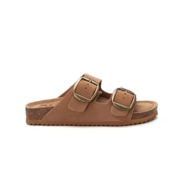 Sandalias Planas Xti 144039 Mujer Camel - 1