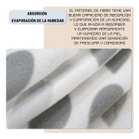 DEKORA SOUL - Juego de Sábanas Térmicas Pirineo en Microfibra Suave - Disponible para Camas de 90, 135, y 150 cm en Varios Colores para Confort Invernal - details 2