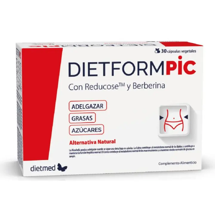 DIETMED - DIETFORMPIC DE 30 CÁPSULAS VEGETALES - 1