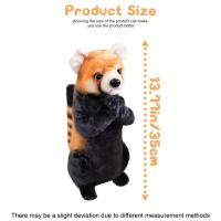 Muñeco De Peluche De Animales Bendecidos Roedor Pandilla Oso De Playa Canguro Colmillo De Mar Suerte Regalos Realistas Corto Cola Otter - details 5