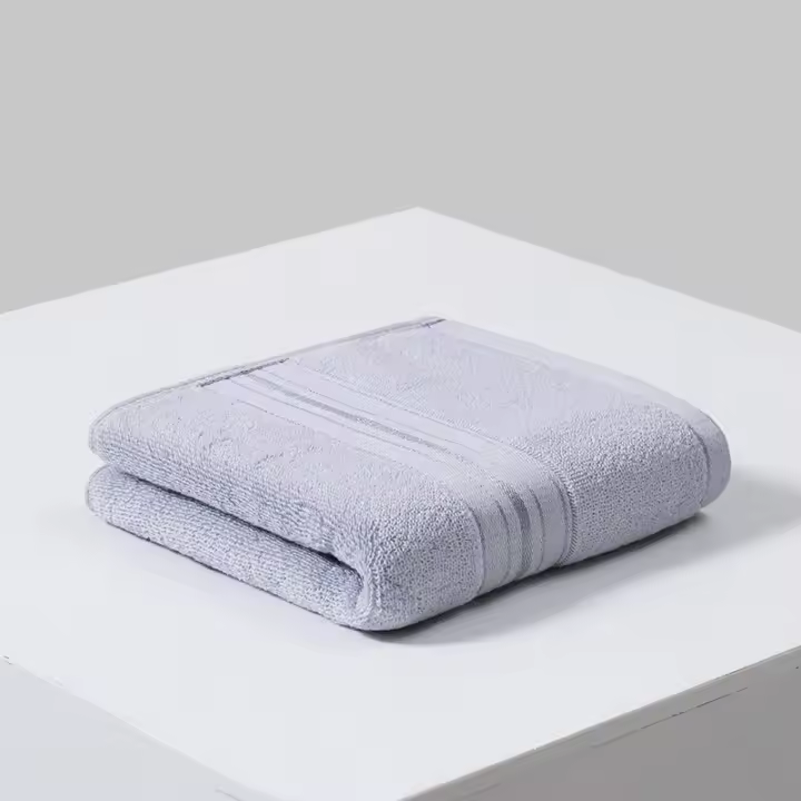 Toalla de algodón puro de clase A, toalla facial de algodón peinado, suave y absorbente, varios colores disponibles, logotipo bordado, toalla de gran venta - 1