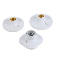 Soporte De Bombilla LED E27 Base Redonda Para Lámpara Colgante Soporte De Techo Y Pared Industrial Material Duradero - details 1