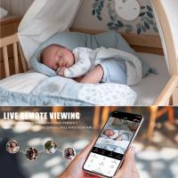 Cámara De Seguridad IP WiFi Inalámbrica 5MP 5G Con Visión Nocturna Y Rastreo Automático AI Monitor De Bebé Sistema De Vigilancia Doméstica Interior - details 12