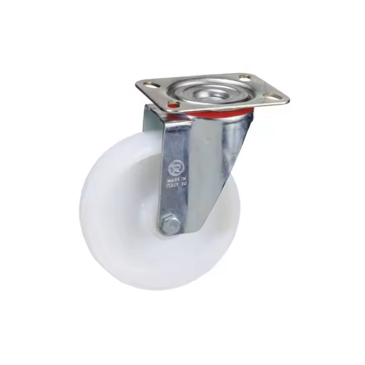 Rueda Industrial de Nylon Wolfpack - Placa 80mm - 1