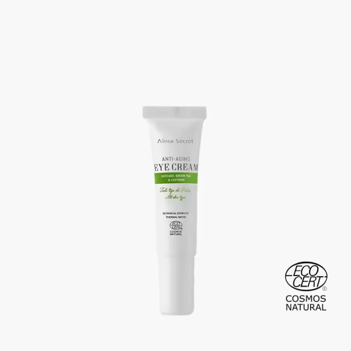Alma Secret Anti-Aging Eye Cream Avocado, Green Tea y Caffeine 10 ml - 1