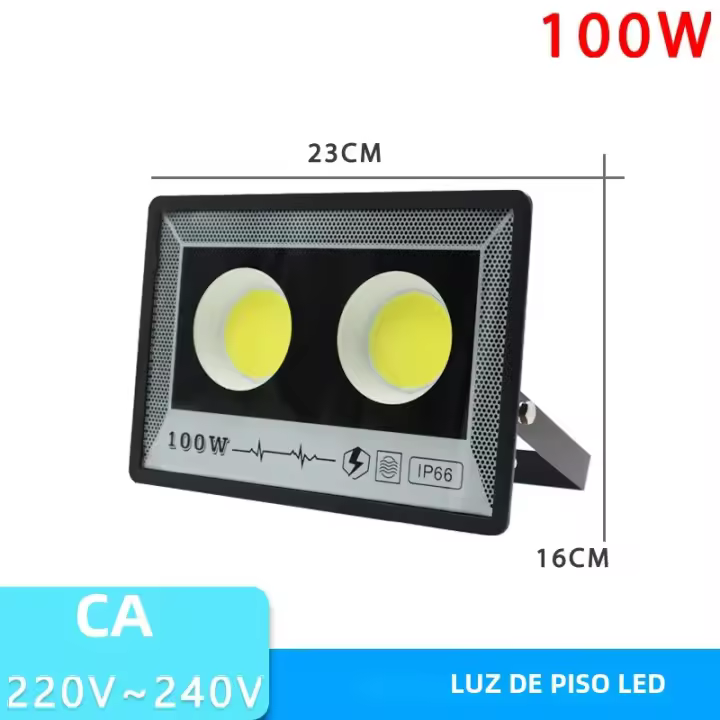Lámpara De Calle LED Impermeable IP66 500W 400W 300W 200W 100W 50W Para Exterior Fuente De Luz LED Fuente De Iluminación Contemporánea 220V - 1