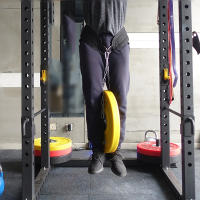 Cinturón De Pesas De Neopreno Grueso Para Levantamiento De Pesos Con Cadena Para Pull up Chin up Kettlebell Barbell Fitness Bodybuilding Gym - details 0